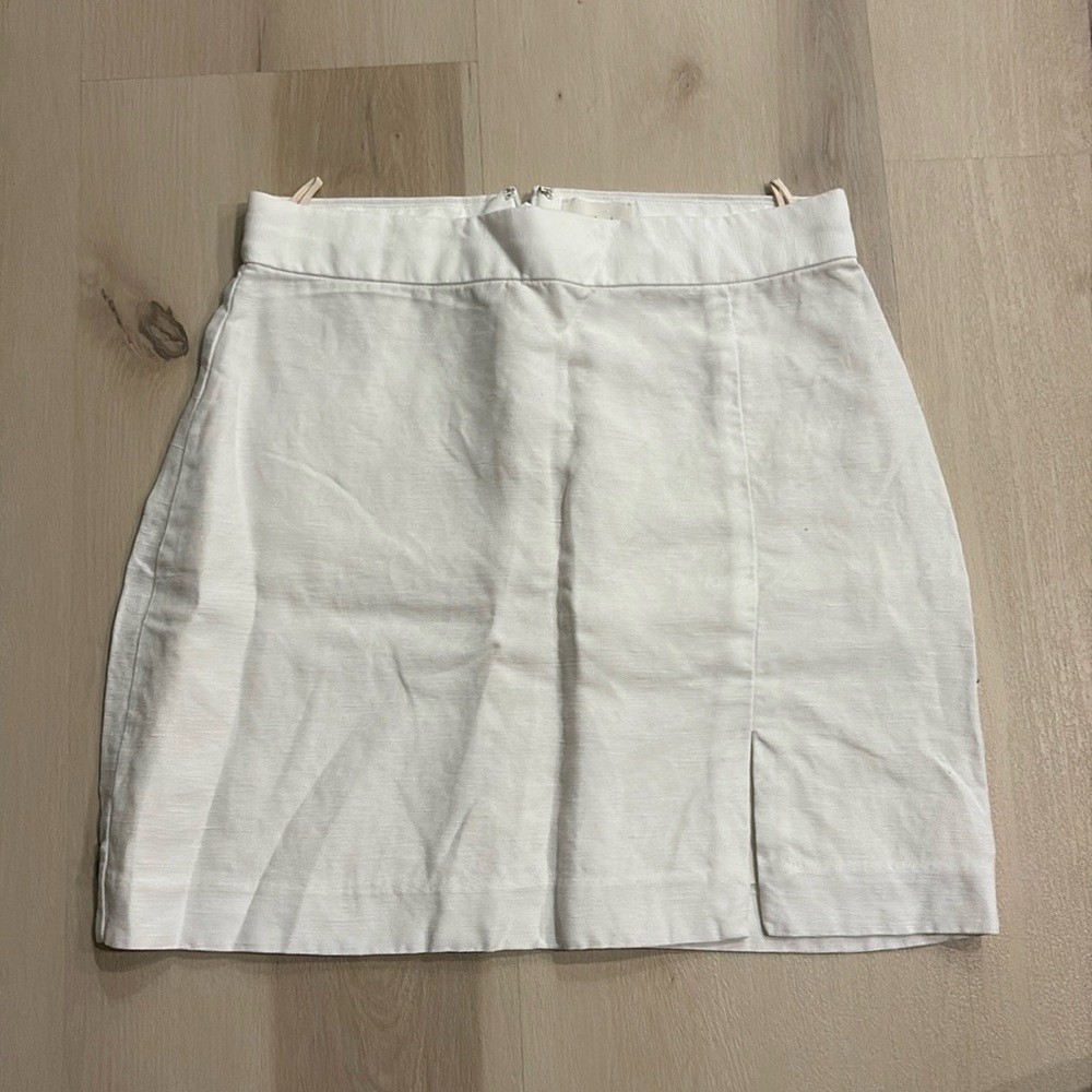 Wilfred white mini skirt size 2